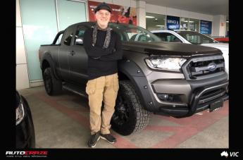 FORD RANGER OCTANE MATTE BLACK